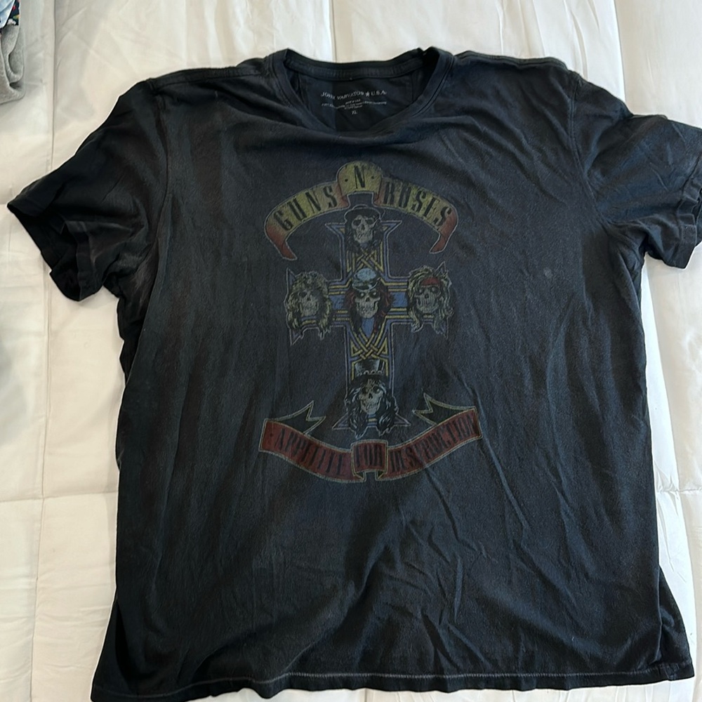 John varvatos Guns N’ Roses tee black